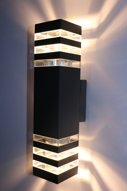 Dimmable/N Outdoor LED Wall Sconce Light Fixture E27 Bulb Waterproof Lamp Garden Style # C0341