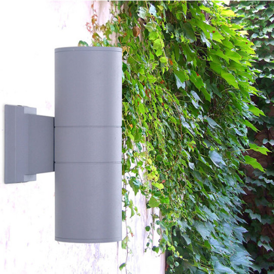 LED COB Outdoor Up/Down Wall Sconces Light Waterproof Lamp Fixture Gray Finish Style # C0329