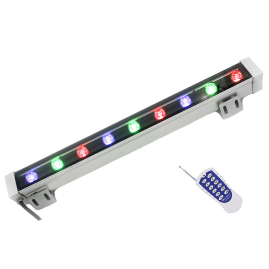Outdoor LED RGB Wall Wash Light Flood Washer Lamp Remote Control Stainless Steel Style # C0114