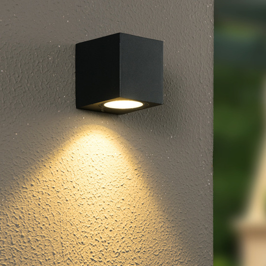 Outdoor 5W COB LED Wall Sconce Light Fixture Waterproof Lamp Building Exterior Style # C0370