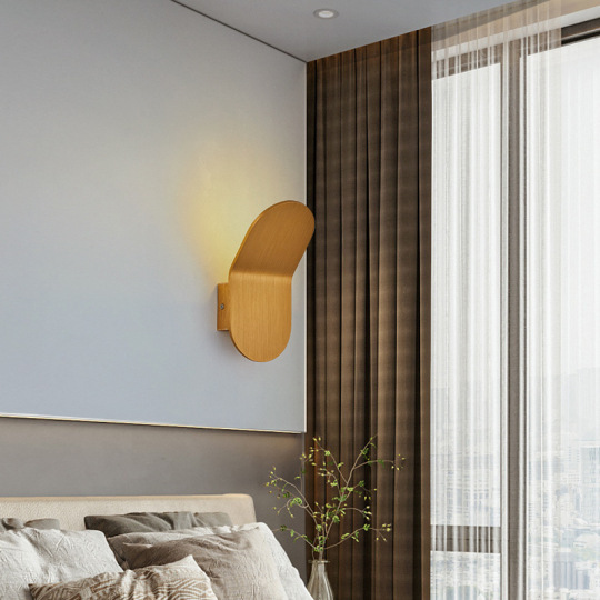 5W LED Wall Sconce Bedside Light Fixture Step Stair Lamp Aluminium Bedroom # D01064