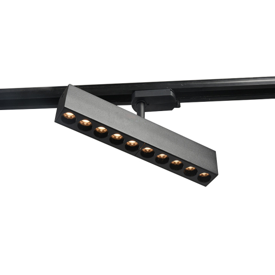 SMD LED L Type Rail Track Light Rotate Spotlight Ceiling Lamp Fixture Bar Counter Style # A3094