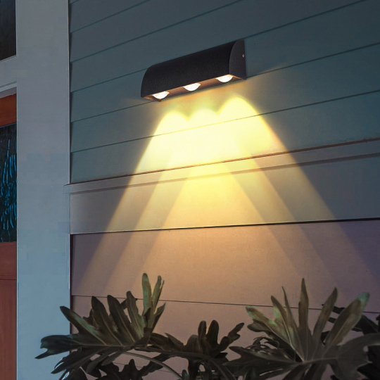 Indoor/Outdoor 3W LED Wall Mounted Light Fixture Waterproof Lamp Residence Style # C03121