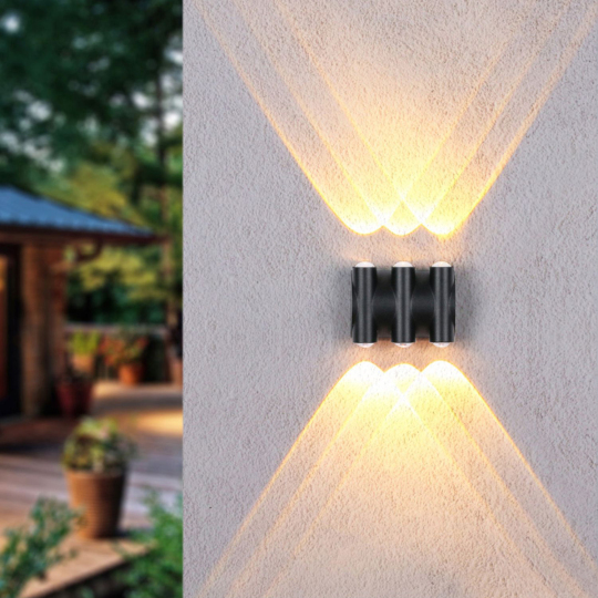 Outdoor/Indoor LED Wall Washer Light Waterproof Up/Down Porch Lamp Fixture Garden Style # C03205