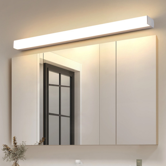 LED Wall Mounted Light Fixture Acrylic Bath Mirror Front Vanity Lamp Shower Room Style # D10163