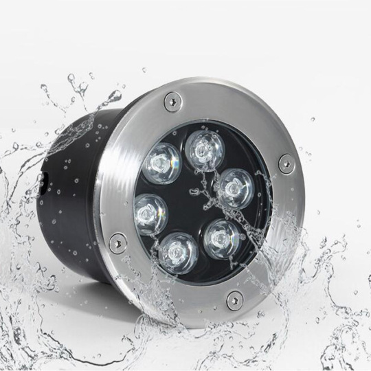 6W LED Underground Lighting - Buried Lights Outdoor Buried Lamp Road Waterproof 12V Style # C040-6W