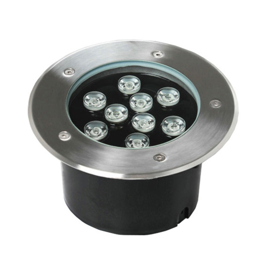 9W LED Outdoor Recessed Ground Lights Landscape Waterproof IP65 Buried Lamp 12V Style # C040-9W