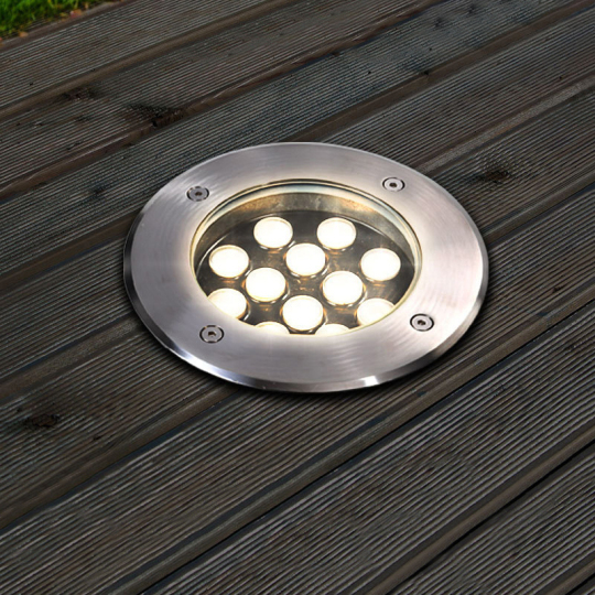 LED Outdoor Waterproof Underground Lights Garden Landscape Buried Lamps DC 12V/24V Style # C040