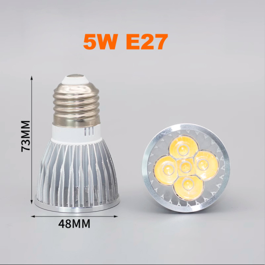 5W(40W equivalent) LED Light Bulb Spotlight Replacement Lamp 400LM Style # B0315B
