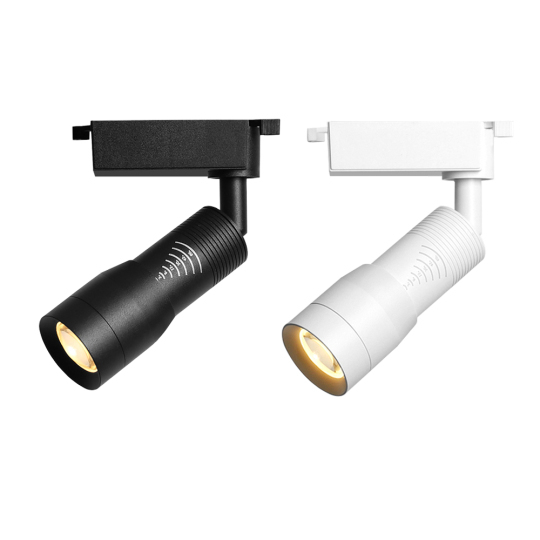 COB LED Zooming Ceiling Lamp Fixture L Type Track Light Beam-Angle Adjustable Spotlight Style # G01125