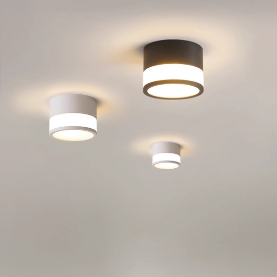 LED Acrylic Ceiling Light 360°Glow Round Lamp Fixture Surface Mounted Downlight Style # A2023