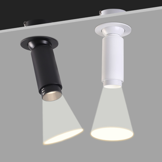 COB LED Ceiling Light Aperture Zooming Lamp Fixture 3-CCT Art Picture Lighting Style # A3098