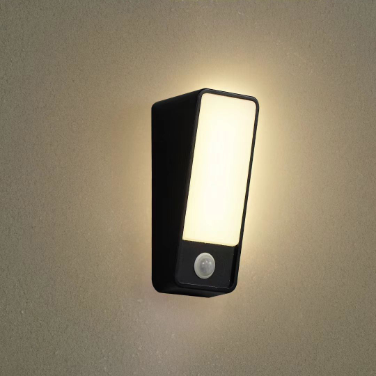 12W LED Outdoor Waterproof Wall Sconces Lamp Motion Sensor Courtyard Light Fixture Style # C03216