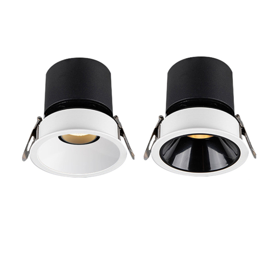 2Pcs COB LED Ceiling Light 3"Anti-glare Spotlight High CRI Recessed Lamp Fixture Style # A2024