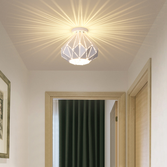 7W SMD LED Ceiling Lamp Diamond Hallway Lights Fixture Indoor Lighting Style # A3099