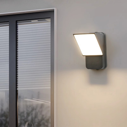 6W SMD LED Outdoor Wall Sconce Light Swivel Head Waterproof Balcony Lamp Fixture Style # C03224