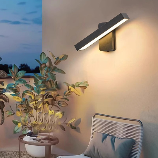 COB LED Outdoor/Indoor Wall Light Waterproof Swivel Head Bedroom Reading Lamp Fixture Style # C03226