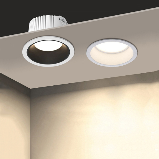 LED Ceiling Lamp 3"4"5"6" Anti-glare Spotlight Full Spectrum Aisle Light Fixture Style # A2026