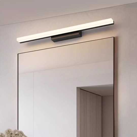 Bathroom LED Vanity Wall Sconce Light Fixture Bath Makeup Mirror Front Lamp Black #D09004