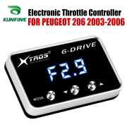 Car Electronic Throttle Controller Racing Accelerator Potent Booster For PEUGEOT 206 2003-2006 Tuning Parts Accessory