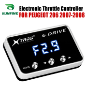 Car Electronic Throttle Controller Racing Accelerator Potent Booster For PEUGEOT 206 2007-2008 Tuning Parts Accessory