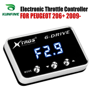 Car Electronic Throttle Controller Racing Accelerator Potent Booster For PEUGEOT 206+ 2009- Tuning Parts Accessory