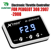 Car Electronic Throttle Controller Racing Accelerator Potent Booster For PEUGEOT 308 2007-2008 Tuning Parts Accessory