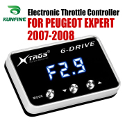 Car Electronic Throttle Controller Racing Accelerator Potent Booster For PEUGEOT EXPERT 2007-2008 Tuning Parts Accessory