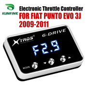 For FIAT PUNTO EVO 3J 2009-2011 Car Electronic Throttle Controller Racing Accelerator Potent Booster Tuning Parts Accessory