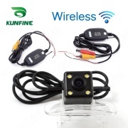 For BENZ B200/A160 KUNFINE Wireless / Wire CCD Car Rear View Camera Backup Parking Reverse Camera Assist HD Wide Angle