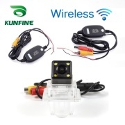 For BENZ C/E CLASS KUNFINE Wireless / Wire CCD Car Rear View Camera Backup Parking Reverse Camera Assist HD Wide Angle