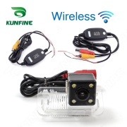 For Benz B180/B200 KUNFINE Wireless / Wire CCD Car Rear View Camera Backup Parking Reverse Camera Assist HD Wide Angle