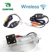 For Skoda Rapid KUNFINE Wireless / Wire CCD Car Rear View Camera Backup Parking Reverse Camera Assist HD Wide Angle