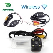 For Volkswagen Bora/Golf/Magotan/Polo Hatchback/Beetle/Magotan KUNFINE Wireless / Wire CCD Car Rear View Camera Backup Parking Reverse Camera Assist HD Wide Angle
