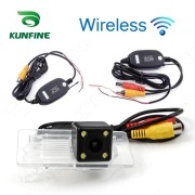 For Volkswagen PASSAT/Sagitar/LAVIDA/Jetta/Gran Lavida/Touareg/Sharan/Santana KUNFINE Wireless / Wire CCD Car Rear View Camera Backup Parking Reverse Camera Assist HD Wide Angle