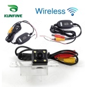 For Volkswagen Tiguan KUNFINE Wireless / Wire CCD Car Rear View Camera Backup Parking Reverse Camera Assist HD Wide Angle