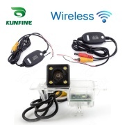 For Volkswagen perb Derivative/Touareg/sharan/GOLF/tuguan L/Touareg KUNFINE Wireless / Wire CCD Car Rear View Camera Backup Parking Reverse Camera Assist HD Wide Angle