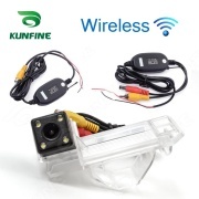For Citroen C4 Aircross 2012 KUNFINE Wireless / Wire CCD Car Rear View Camera Backup Parking Reverse Camera Assist HD Wide Angle