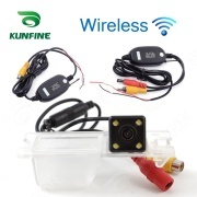 For FIAT Bravo 2011 KUNFINE Wireless / Wire CCD Car Rear View Camera Backup Parking Reverse Camera Assist HD Wide Angle