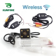 For Fiat Viaggio 2012-2015 KUNFINE Wireless / Wire CCD Car Rear View Camera Backup Parking Reverse Camera Assist HD Wide Angle