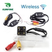 For Fiat Viaggio hatchback Ottimo 2014 2015 KUNFINE Wireless / Wire CCD Car Rear View Camera Backup Parking Reverse Camera Assist HD Wide Angle