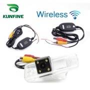 For Hyundai IX45 New Tucsod 2013 KUNFINE Wireless / Wire CCD Car Rear View Camera Backup Parking Reverse Camera Assist HD Wide Angle