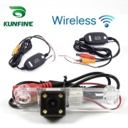 For Hyundai Elantra Accent Tucson NF KUNFINE Wireless / Wire CCD Car Rear View Camera Backup Parking Reverse Camera Assist HD Wide Angle