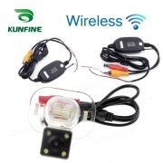 For KIA FORTE 2009-2012 KUNFINE Wireless / Wire CCD Car Rear View Camera Backup Parking Reverse Camera Assist HD Wide Angle