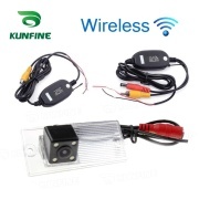 For KIA Sportage 2008-2012 KUNFINE Wireless / Wire CCD Car Rear View Camera Backup Parking Reverse Camera Assist HD Wide Angle