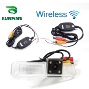 For Kia K2 2011 2012 KUNFINE Wireless / Wire CCD Car Rear View Camera Backup Parking Reverse Camera Assist HD Wide Angle