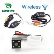 For LAND ROVER Freelander 2014 KUNFINE Wireless / Wire CCD Car Rear View Camera Backup Parking Reverse Camera Assist HD Wide Angle