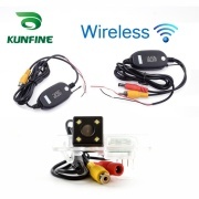 For LAND ROVER Freelander 2015 2016 KUNFINE Wireless / Wire CCD Car Rear View Camera Backup Parking Reverse Camera Assist HD Wide Angle