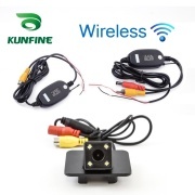 For MAZDA 2 (4 Door) 2016 KUNFINE Wireless / Wire CCD Car Rear View Camera Backup Parking Reverse Camera Assist HD Wide Angle
