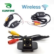 For MAZDA CX-3 2016 KUNFINE Wireless / Wire CCD Car Rear View Camera Backup Parking Reverse Camera Assist HD Wide Angle